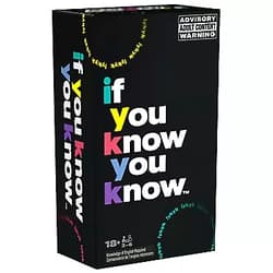 Spin Master Games If You Know You Know IYKYK - The Question Card Game | Adult Games for Game Night | Board Games for Adults | Party Games for Adults Ages 18 & up If You Know You Know (IYKYK)
