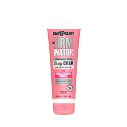 Soap & Glory The Firm-inator Body Cream - Skin Hydration Body Moisturizer with Acmella Oleracea Complex, Shea Butter Lotion & Sunflower Seed Oil - Rich Skin Firming and Tightening Lotion (8.4 Oz)