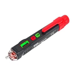WGGE AC Voltage Tester/Non-Contact Voltage Tester with Dual Range AC 12V-1000V/48V-1000V, Electrical Pen with LCD Display and Flashlight Buzzer Alarm, Detect Wire Breakpoint, Live/Null Wire Tester.