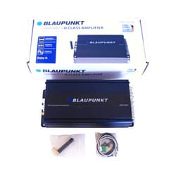 BLAUPUNKT AMP1804BT Car Audio 4-Channel Class D Amplifier 1600W with Streaming Bluetooth Full Range Amp.
