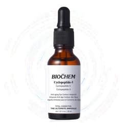 BIOCHEM Cyclopeptide-5 Anti-Aging Eye Contour Ampoule - 1.01 fl. oz / 30 mL, Wrinkle Reduction & Firming Ampoule for Hydrating & Lifting