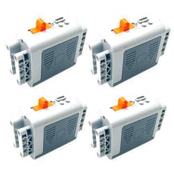 YUN.arbor Power Functions Battery-Box-8881 (4 PCS) Compatible with Lego Motor MOC Technic Parts