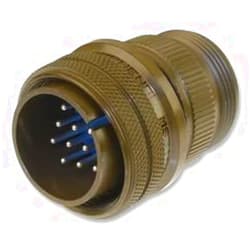AMPHENOL INDUSTRIAL 97-3106A-14S-6P CIRCULAR CONNECTOR PLUG SIZE 14S, 6POS, CABLE