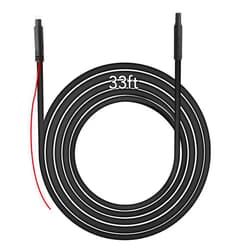 URVOLAX 33ft Rear Camera Extension Cable for UR11X Rear View Mirror Camera
