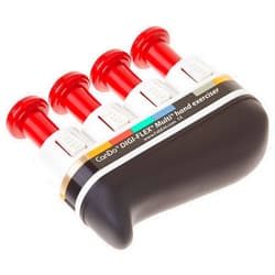 CanDo 10-3742 Digi-Flex Multi Basic Starter Pack, Frame and 4 Red Buttons, Light
