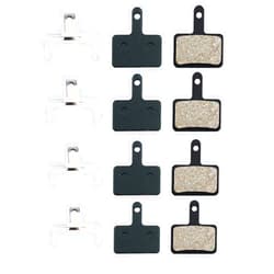 Auto-plaza 4 Pairs (8Pcs) Disc Brake Pads Resin Semi-Metallic Replacement for Tektro A10.11 E10.11 P20.11 Aquila Auriga Orion Draco Gemini Set