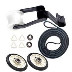 Seentech 4392065 Dryer Repair Kit With 349241T Drum Roller Kit, 691366 Idler Pulley 341241 Belt by Seentech - Exact fit for Whirlpool & Kenmore Dryers - Replaces AP3131942 AP3098345 AP6010582 WP691366
