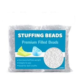 Jmuiiu 700g/24.69oz Premium Stuffing Beads, Stuffing for Stuffed Animals, Sandbags,Glass Filling Beads,Filled Beads Weighted Stuffing Beads for Halloween Christmas Craft DIY Decor