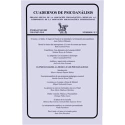 Julia Casamadrid Pérez,Rosa María Madrazo Martínez,Enrique Núñez Jasso,Mónica Ruiz García,Gonzalo Ruiz Esparza Torres,Vlada Vassilieva,Juan Vives Rocabert,Juan Tubert-Oklander,Ruth Axelrod Praes,Nohemí Reyes de Polanco CUADERNOS DE PSICOANÁLISIS, Volumen XLII, nums. 1-2, enero-junio de 2009 (Spanish Edition)