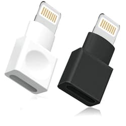 DESOFICON 2 Pack Lightning Charging Extender Cord,[Apple MFi Certified] iPhone Charger Extension Cable Male to Female Dock Extender Compatible with iPhone 14 13 12 11 X XS XR 8 7 6 5 Transfer Audio Video Data