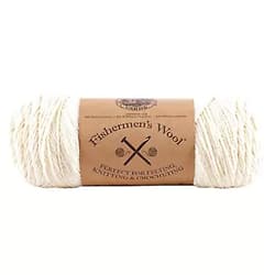 Lion Brand Yarn 150-098F Fishermen's Wool Yarn, Natural