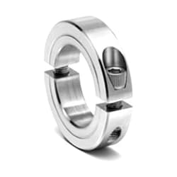 Climax Metals 2C-106-Z Zinc Plated Steel Two-Piece Clamping Collar, 1-1/16