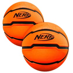 Nerf Mini Foam Basketballs - Indoor + Outdoor Foam Balls - 5