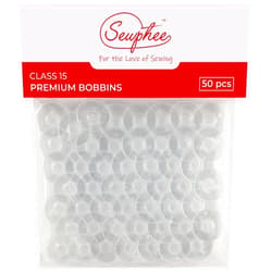 Sewphee 50pcs Bobbins fits Kenmore Sewing Machine - Fits Singer, Brother, Babylock and Janome (New Home) Sewing Machines (2518P, Class 15) by Sewphee