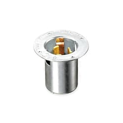 Hubbell CS6375 Locking Inlet, 50 amp, 125/250V, 3 Pole and 4 Wire