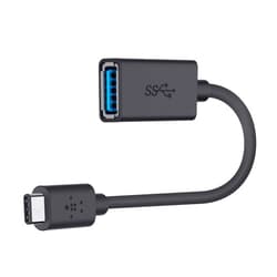 Belkin 3.0 USB C to USB Adapter - USB C Charger - USB C Cable - USB-C to USB adapter - USB Type-C Cable Compatible With iPad Pro, iPad Air, MacBook Pro, MacBook Air, Chromebook Pixel & More