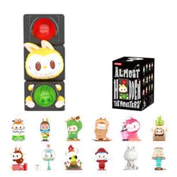POP MART The MONSTERS Almost Hidden Series Blind Box Figures, Random Design Mystery Toys for Modern Home Decor, Collectible Toy Set for Desk Accessories, Single Box