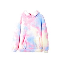Makkrom Boys Girls Sherpa Hoodies Fleece Hoodie Pullover Outfits for Kids
