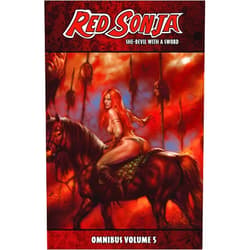 Eric Trautmann,Brandon Jerwa,Marcio Abreu,Sergio Davilla,Edgar Salazar Red Sonja: She-Devil with a Sword Omnibus Volume 5 (RED SONJA OMNIBUS TP)