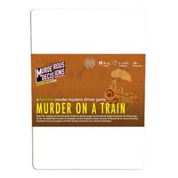 Murderous Decisions Murder on a Train 6-14 Player Murder Mystery Dinner Party Game