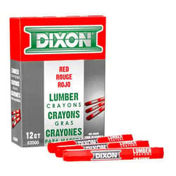 DIXON Industrial Lumber Marking Crayons, 4.5