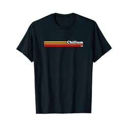 Retro 80's Chillum MD T-Shirts & Tees Vintage 1980s Graphic Style Chillum Maryland T-Shirt