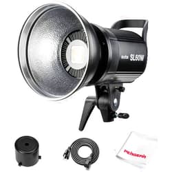 Godox SL-60W 60W CRI95+ Qa>90 5600¡À300K Bowens Mount Led Continuous Video Light, Brightness Adjustment, 433MHz Grouping System,for Video Recording,Wedding,Outdoor Shooting