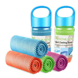 NACHLYNN 4pcs Cooling Towels for Neck and Face 40