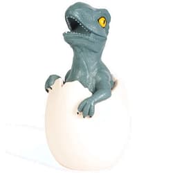 H&W Velociraptor Cub Piggy Bank, Shatterproof Eating Money Dinosaur Money Bank, First Coin Bank, Best Christmas Birthday for Kids Boys Girls Home Decoration