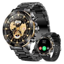 SOUYIE Smart Watch for Men Answer/Make Call for Android iPhone, 1.43