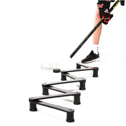 ACE HOCKEY The Snake Trainer - Lightweight Stickhandling Training Tool - Hockey Training Equipment for Puck Control, Reaction Time and Coordination - Portable, Durable and Adjustable