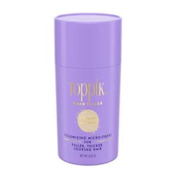 Toppik Hair Filler Keratin Hair Fiber Powder 12g - Hair Thickener for Women, Camoflauge Roots, Fills Hairline Gaps For Fuller Hair - Medium Blonde