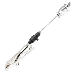 Powerbuilt Slide Hammer Locking Pliers Set, 9 inch Locking Pliers, Sturdy 2 Pound Slide Hammer with a Quick Release Swiveling Coupler, Quick Connect Flex Joint Connection - 645044