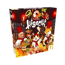 Matagot Hibachi Board Game - Fun Fast-Paced Dexterity & Strategy Game, Chef-Themed Set Collection Game for Kids & Adults, Ages 10+, 2-4 Players, 45 Minute Playtime, Made by Matagot