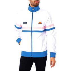 ellesse Rimini Track Top Jacket - White/Blue/Light Pink, Small