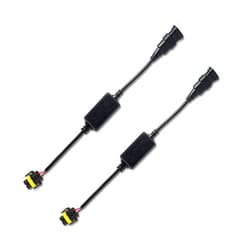 XtremeVision CanBus Decoder for LED Headlights - LED Resistor - CanBus Error Eliminator - Anti Flicker Capacitor - H11, H9, H8, 880-1 Pair