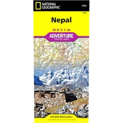 National Geographic Maps Nepal Map (National Geographic Adventure Map, 3000)
