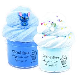 Aeyiakov Cloud Slime Kit - 2 Pack Soft and Non-Sticky Slime, Ideal for Kids Party Favors, School Education and Stress Relief. Great Birthday Gifts for Girls and Boys, DIY Putty Slime