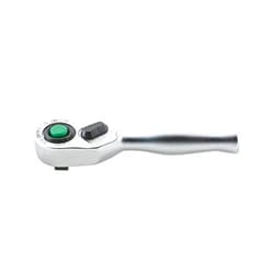 Stahlwille 11111050 1/4-Inch Drive (6.3 mm) Mini QuickRelease Ratchet, 80-Tooth, Reversible, Fine Tooth, Comes with Steel Handle and Quick-Release Safety Lock, For Use in Confined Spaces, L. 90 mm