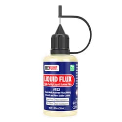 BEEYUIHF Liquid Solder Flux Dropper, Liquid Soldering Flux, No Clean Liquid Flux, Electrical Liquid Rosin Flux Solder, Liquid Flux Soldering Squeeze Bottle (30 mL/1.05Oz.)