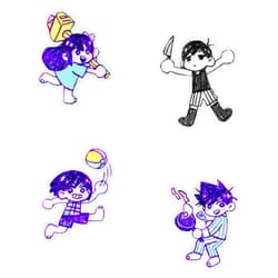 Vision Graphics Magnet Omori Aubey Sunny 8 Bit - Omori Memes - Omori Pack Magnetic Vinyl Sticker Decal Magnet 5