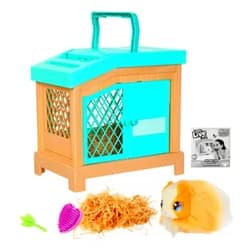 Little Live Pets - Mama Surprise | Soft, Interactive Mama Guinea Pig and her Hutch, and her 3 Surprise Babies. 20+ Sounds & Reactions. for Kids Ages 4+