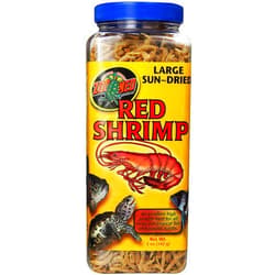 Zoo Med Large Sun-Dried Red Shrimp 5 oz - Pack of 4