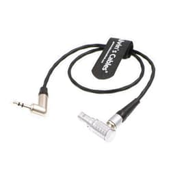Alvin's Cables RED Komodo Timecode Cable Tentacle Sync 3.5mm TRS to EXT 9 Pin Male Time Code Cable 45CM| 18inches
