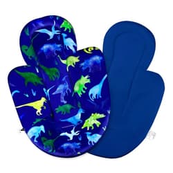 TANOFAR Infant Insert, Newborn Head & Body Support Insert Cushion for Newborn to Toddler, Compatible with 4Moms MamaRoo and RockaRoo Swing, Reversible Design, Soft Breathable, Dinosaur