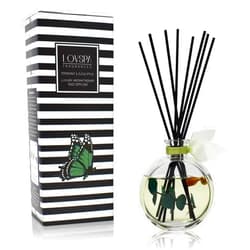 LOVSPA Peppermint & Eucalyptus Unwind Luxury Home Fragrance Diffuser Reeds Set | A Blend of Fresh Peppermint Sprigs, Aromatic Eucalyptus & Creamy Vanilla
