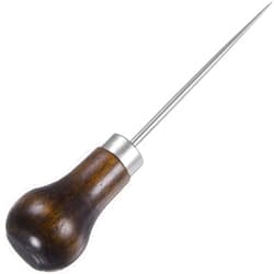 Generic Wooden Handle Scratch Awl for Leather Punch Hole or DIY Handmade (Gourd Awl)