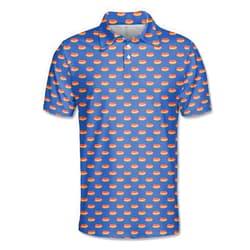 Pigmoo Funny Golf Shirts Dry Fit for Men, Mens Hawaiian Golf Polo Shirt, Mens Golf Polos Golfing