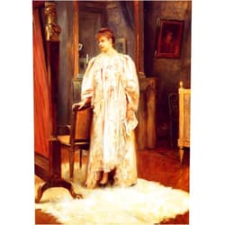 Canvas Art USA Lady in Her Boudoir by Julius Leblanc Stewart - 21