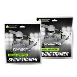 SWINGRAIL Baseball/Softball Swing Trainer Aid (2-Pack) Equipment for Batting and Hitting